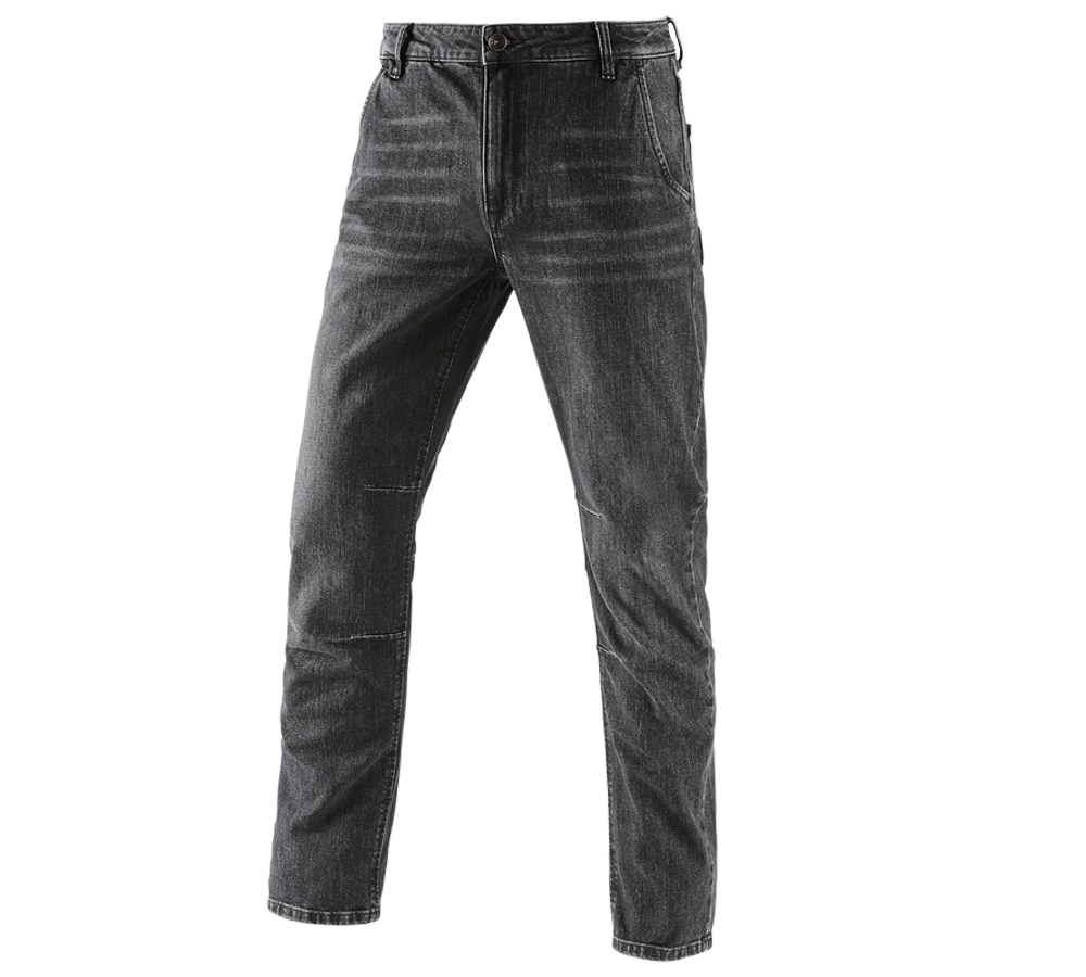 Onderwerpen: e.s. 5-pocket-jeans POWERdenim + blackwashed