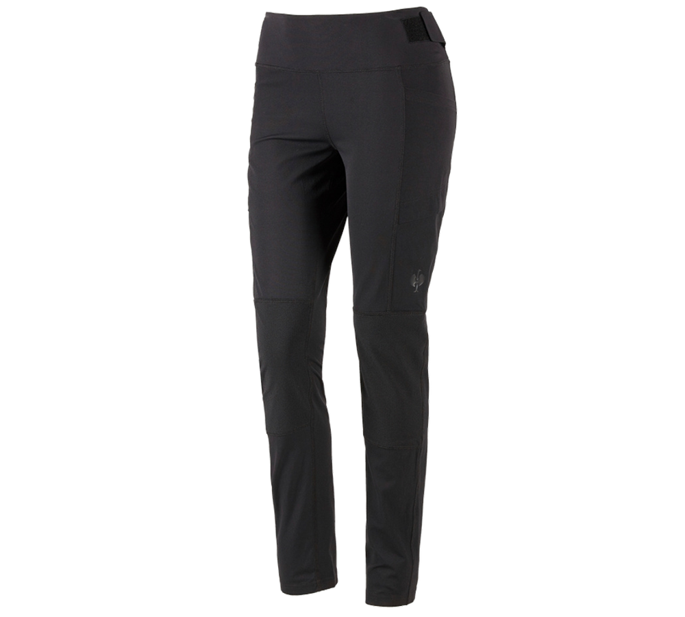 Werkbroeken: Functionele tights e.s.trail, dames + zwart