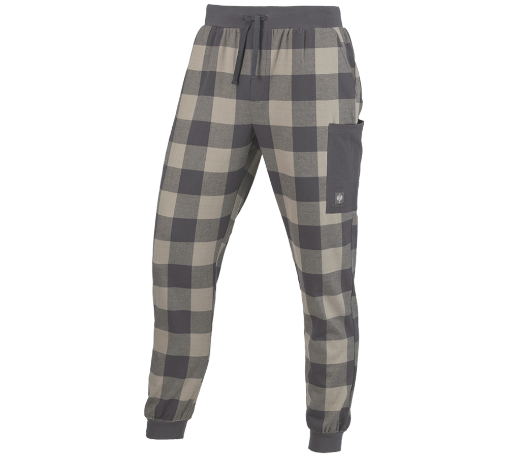 Accessoires: e.s. Pyjama broek + dolfijngrijs/carbongrijs