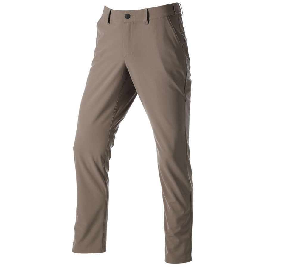 Onderwerpen: Werkbroek Chino e.s.work&travel + omber bruin