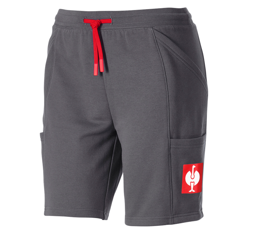 Kleding: Super Mario Sweat short, dames + antraciet