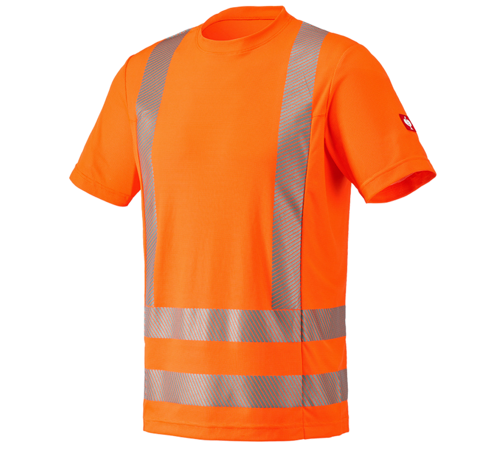 Bovenkleding: e.s. Functionele veiligheids-T-shirt + signaaloranje