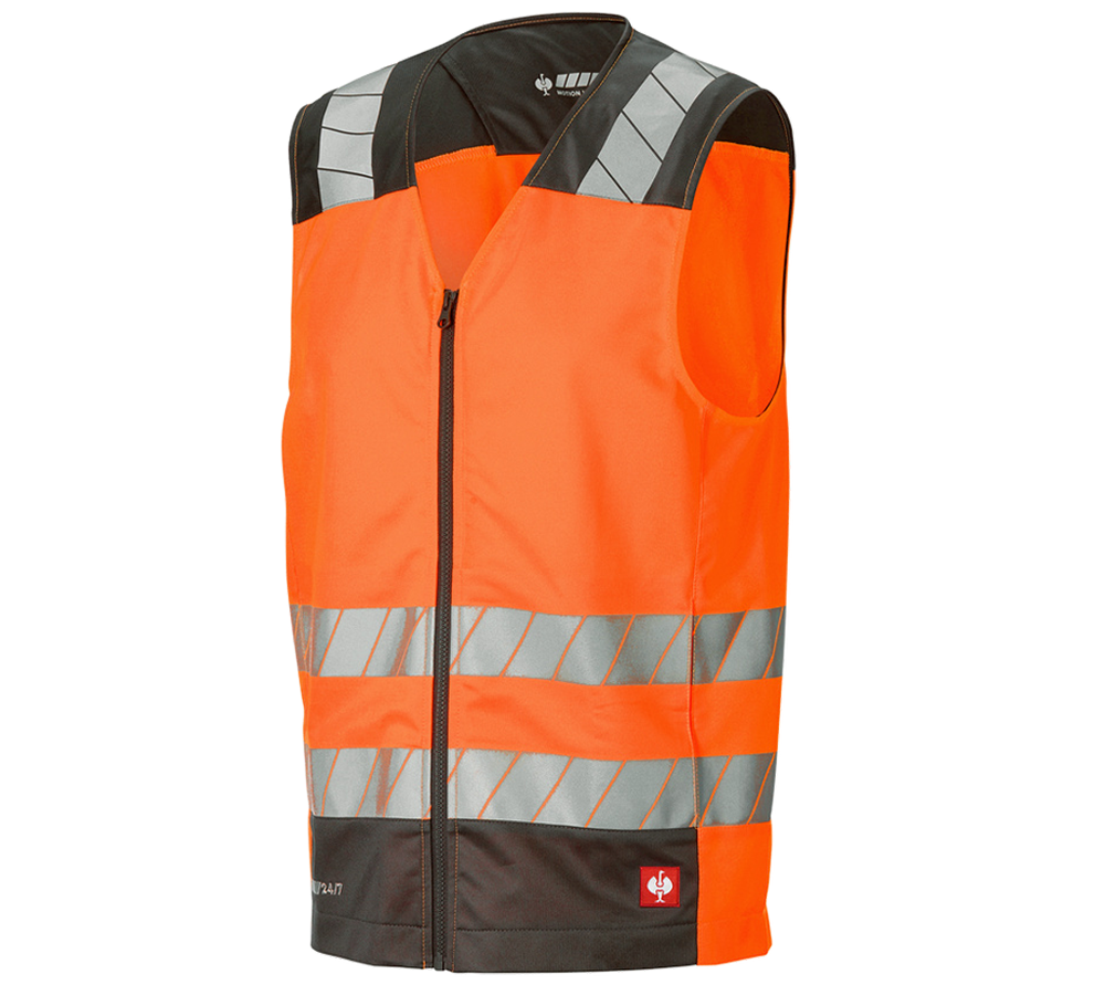 Onderwerpen: Veiligheids-bodywarmer e.s.motion 24/7 + signaaloranje/antraciet