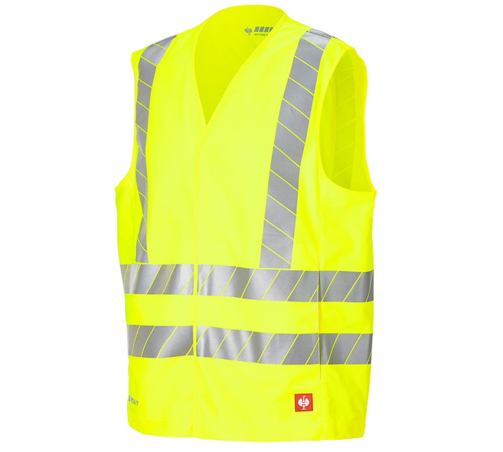 Kleding: Veiligheids-bodywarmer e.s.motion 24/7 uni + signaalgeel