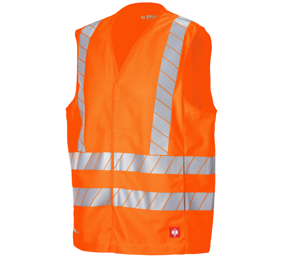 Werkvesten: Veiligheids-bodywarmer e.s.motion 24/7 uni + signaaloranje