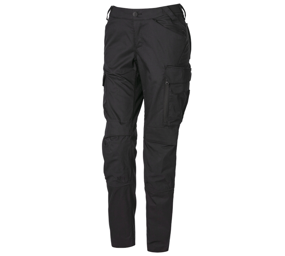 Kleding: Werkbroek e.s.trail pure, dames + zwart