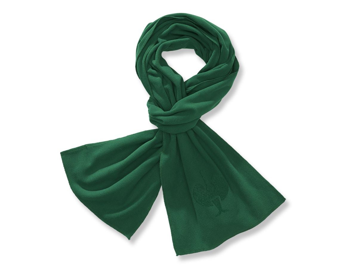 Accessoires: e.s. FIBERTWIN® microfleece sjaal + groen