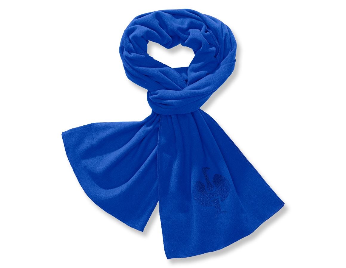 Accessoires: e.s. FIBERTWIN® microfleece sjaal + korenblauw