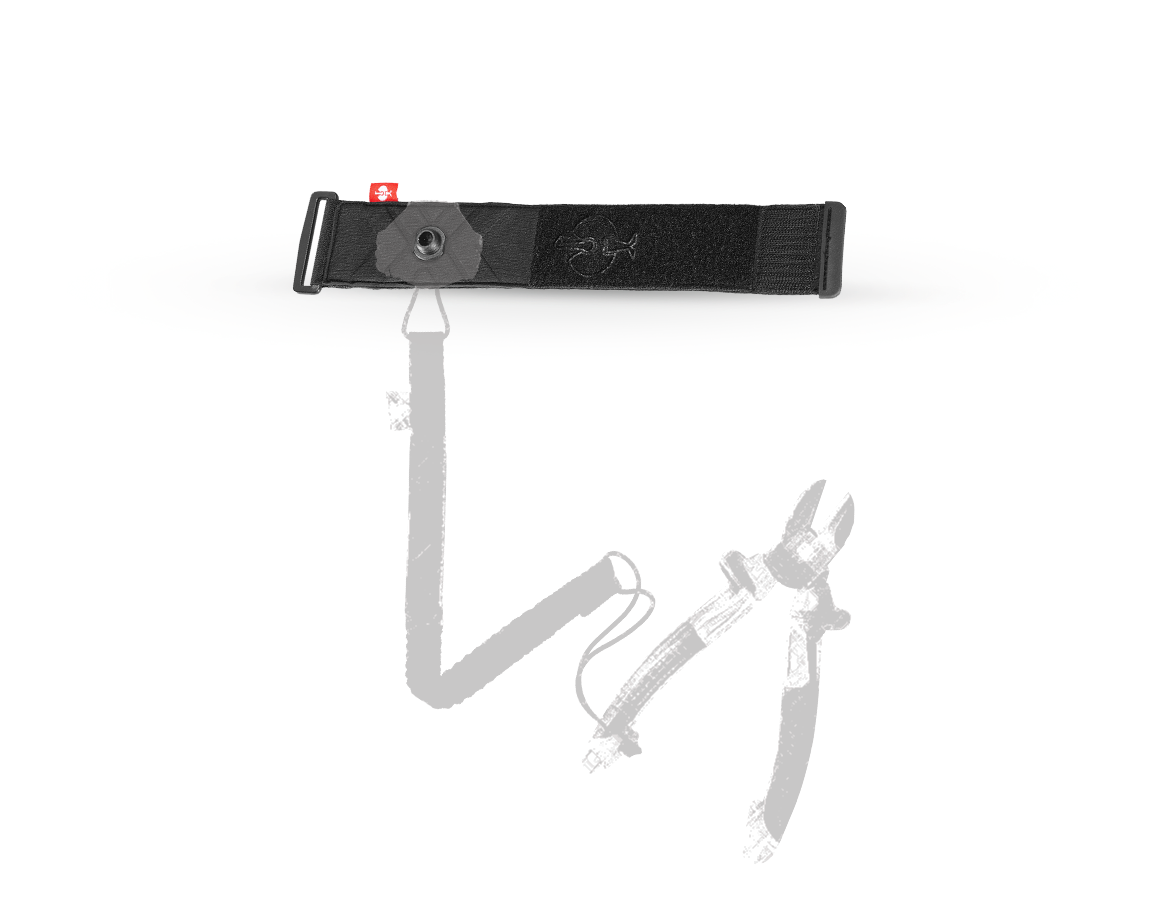 e.s.tool concept: Wrist band tool leash e.s.tool concept + zwart