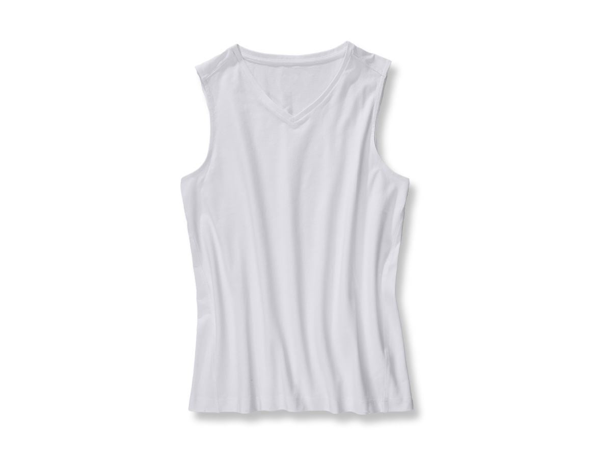 Ondergoed | Thermokleding: e.s. Cotton stretch athletic shirt + wit