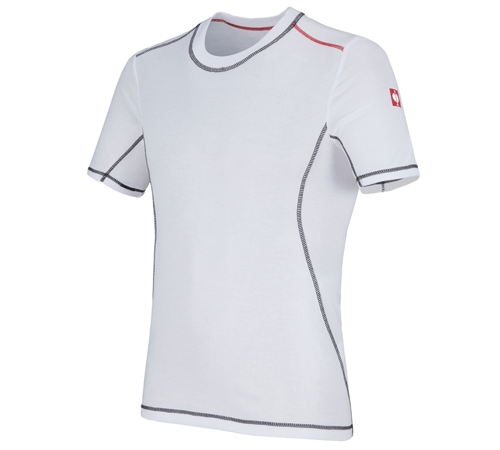 Ondergoed | Thermokleding: e.s. Functionele t-shirt basis-light + wit