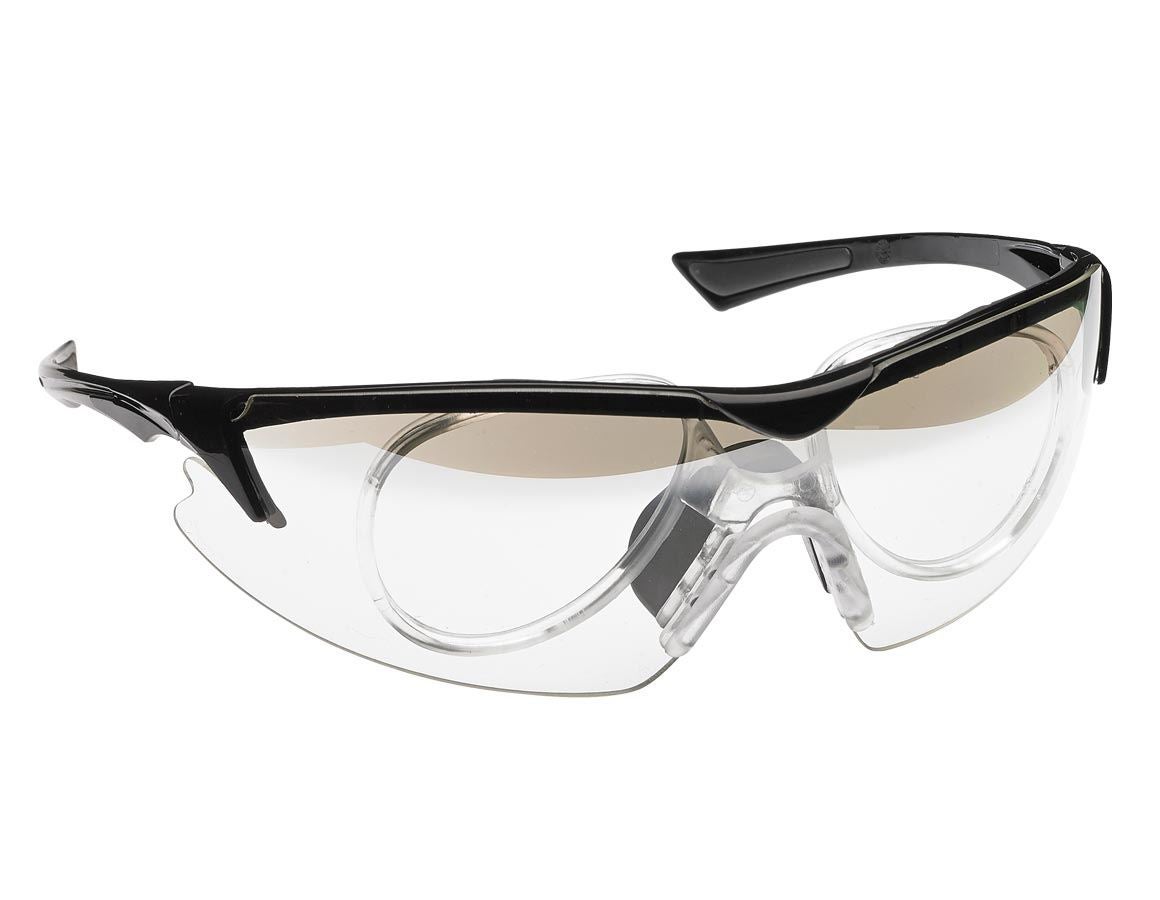 Veiligheidsbrillen: e.s. Veiligheidsbril Araki, met brillenglashouder + helder