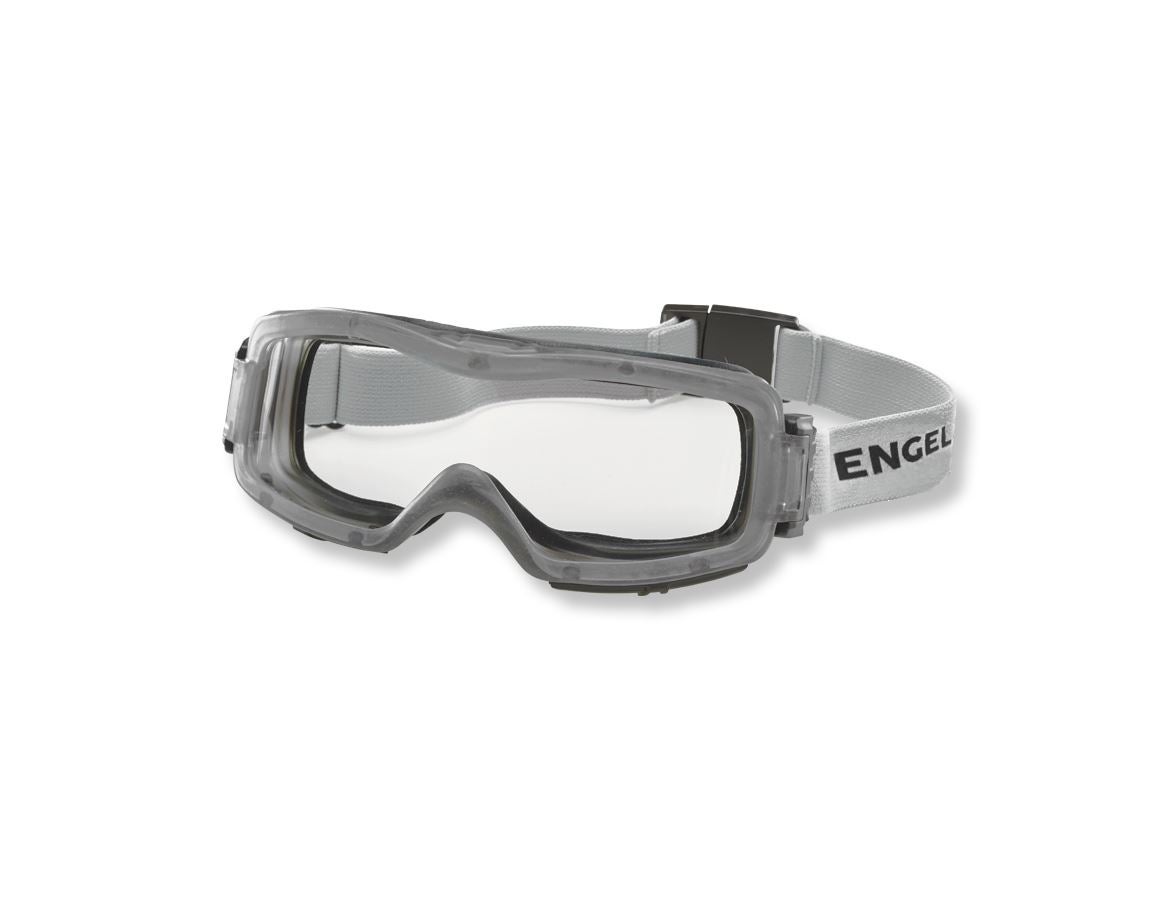Veiligheidsbrillen: e.s. Veiligheidsbril Comba + grijs/transparant