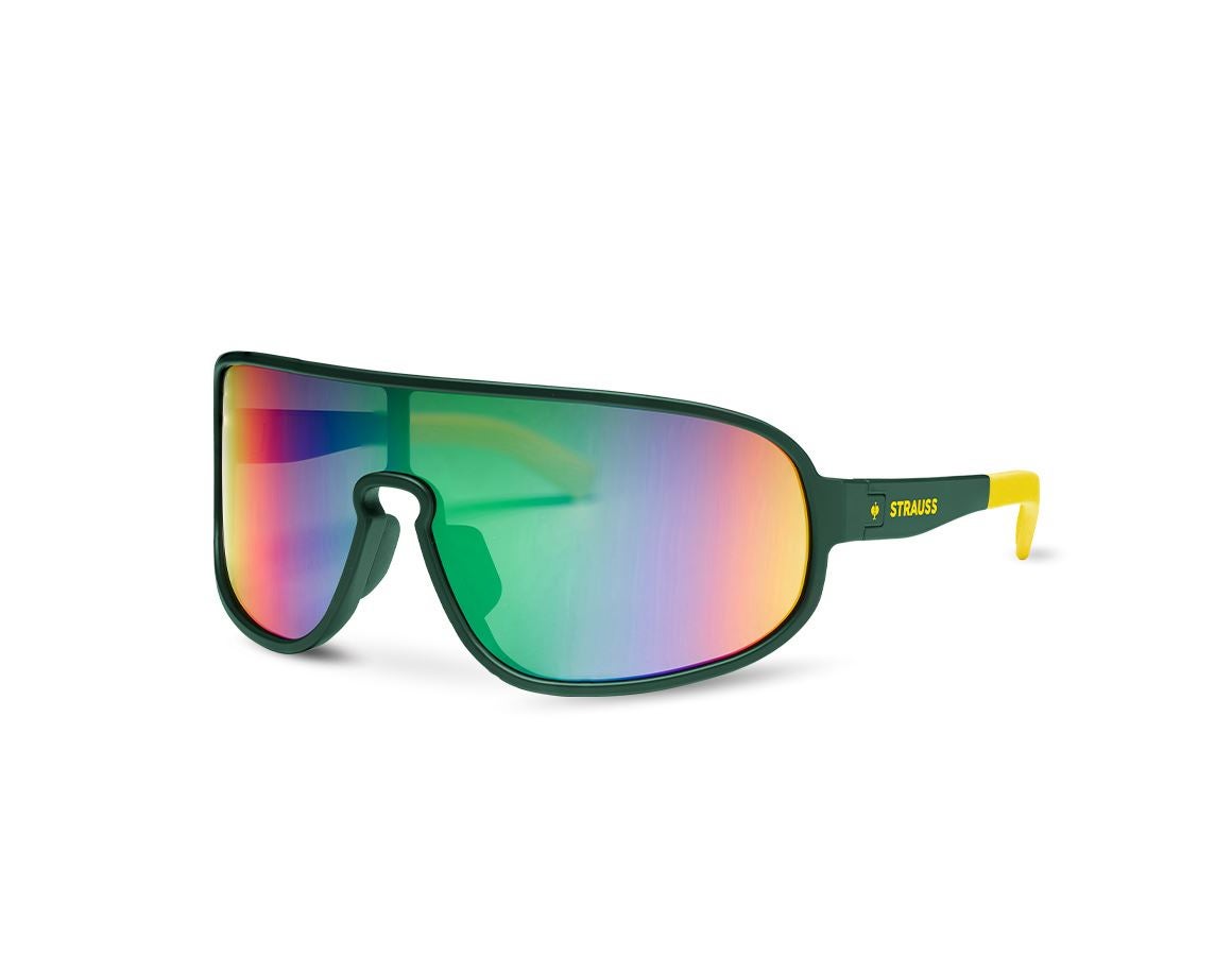 Accessoires: Race zonnebril e.s.ambition + groen