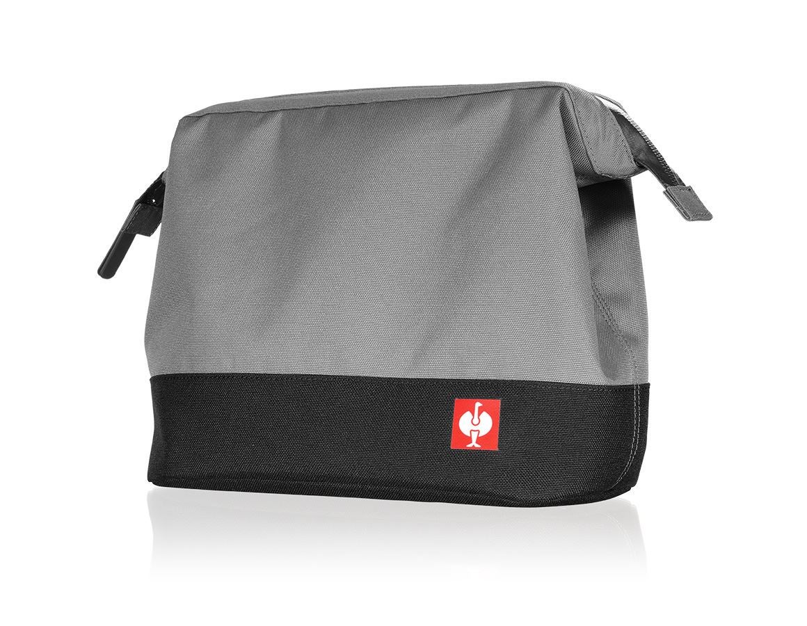 Accessoires: Washbag e.s.work&travel + bazaltgrijs/zwart