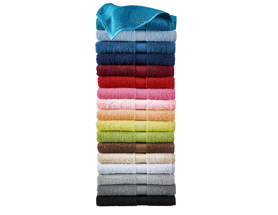 Doeken: Frotté handdoeken Premium per 3 + donkerblauw
