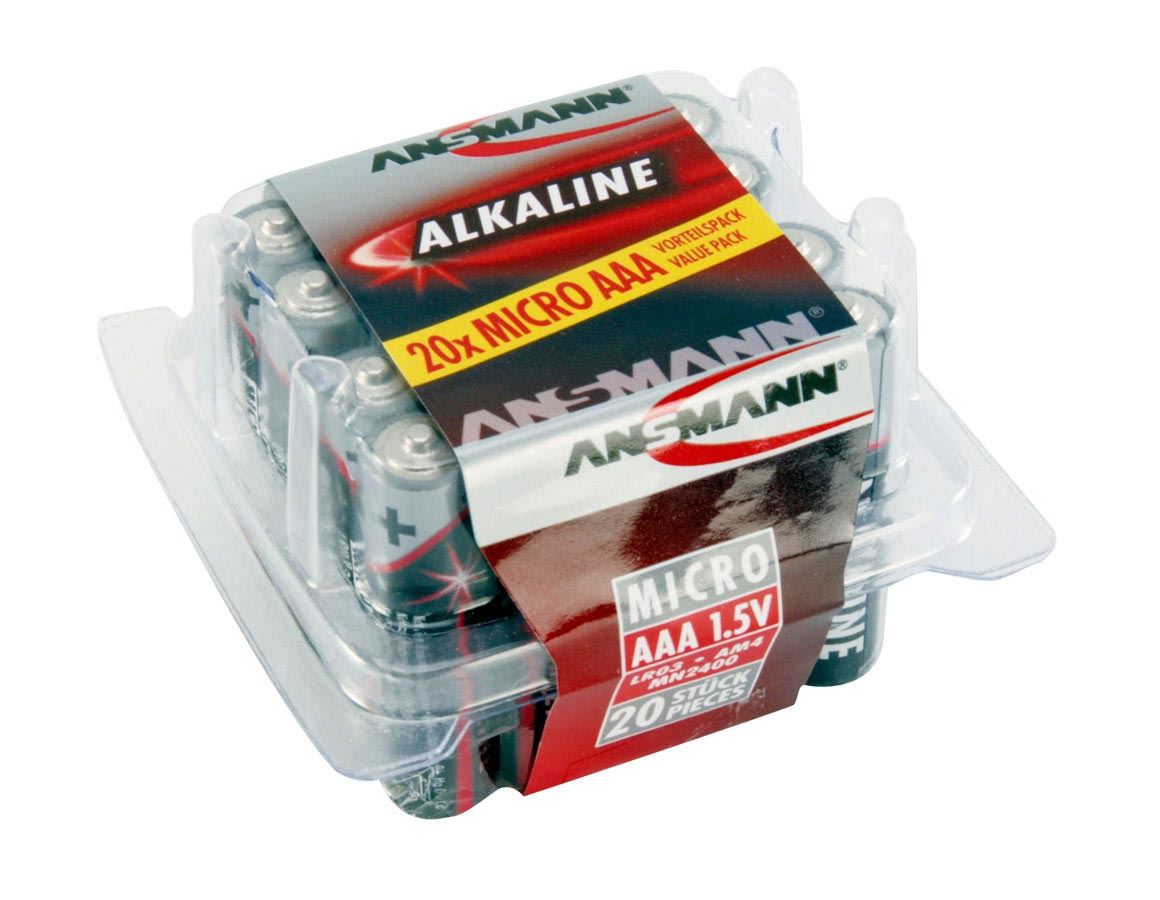 Elektronica: Ansmann Batterijen - voordeelpak, 20 Stuks