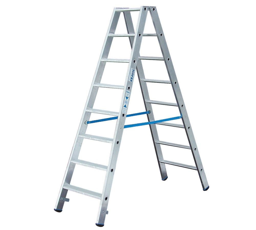 Ladders: KRAUSE Dubbel trapleer, samengebogen