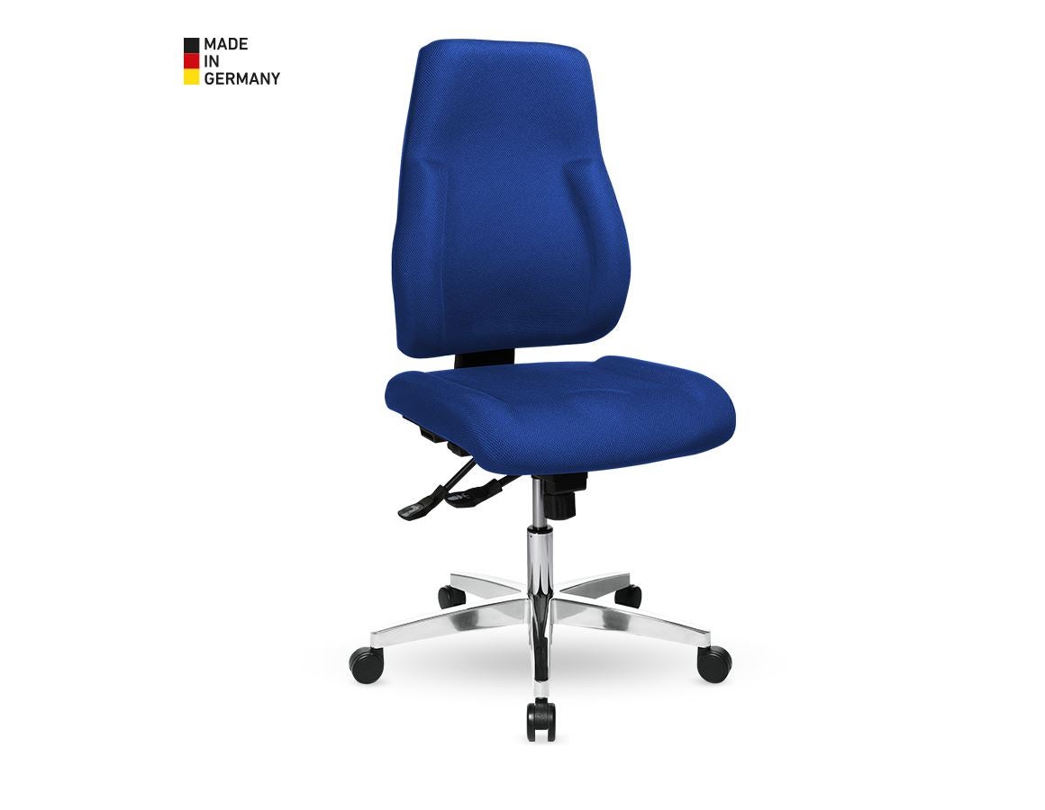 Stoelen: Bureaudraaistoel Komfort + blauw
