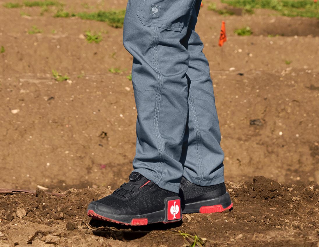 Kinderschoenen: Allroundschoenen e.s. Etosha, kinderen + zwart/strauss rood 3