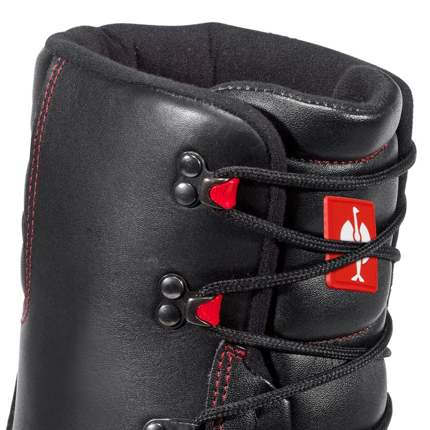 S3: S3 Winterveiligheidslaarzen Comfort12 + zwart/rood 2