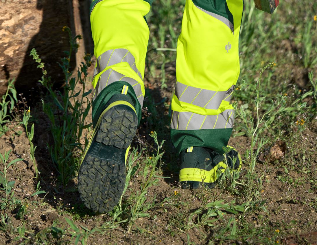 Schoenen: S3 Veiligheidsschoenen e.s. Kastra II low + groen/signaalgeel 2