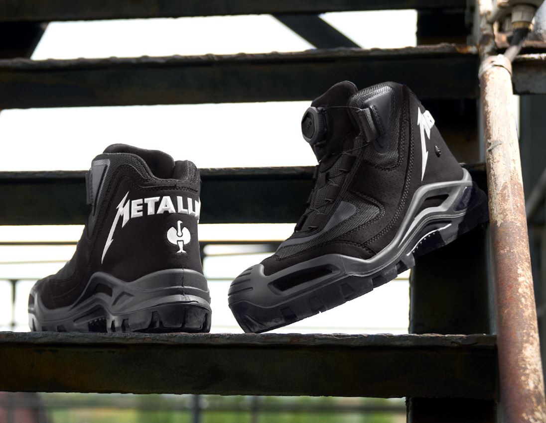 Samenwerkingen: Metallica safety boots + zwart