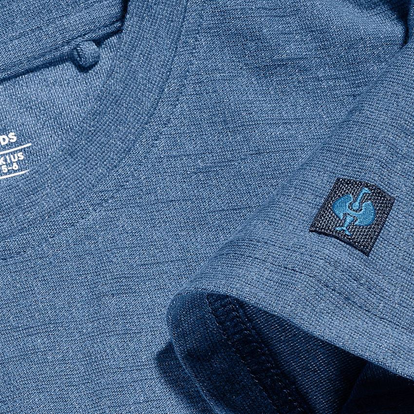 Bovenkleding: T-Shirt e.s.vintage, kinderen + arctisch blauw melange 2