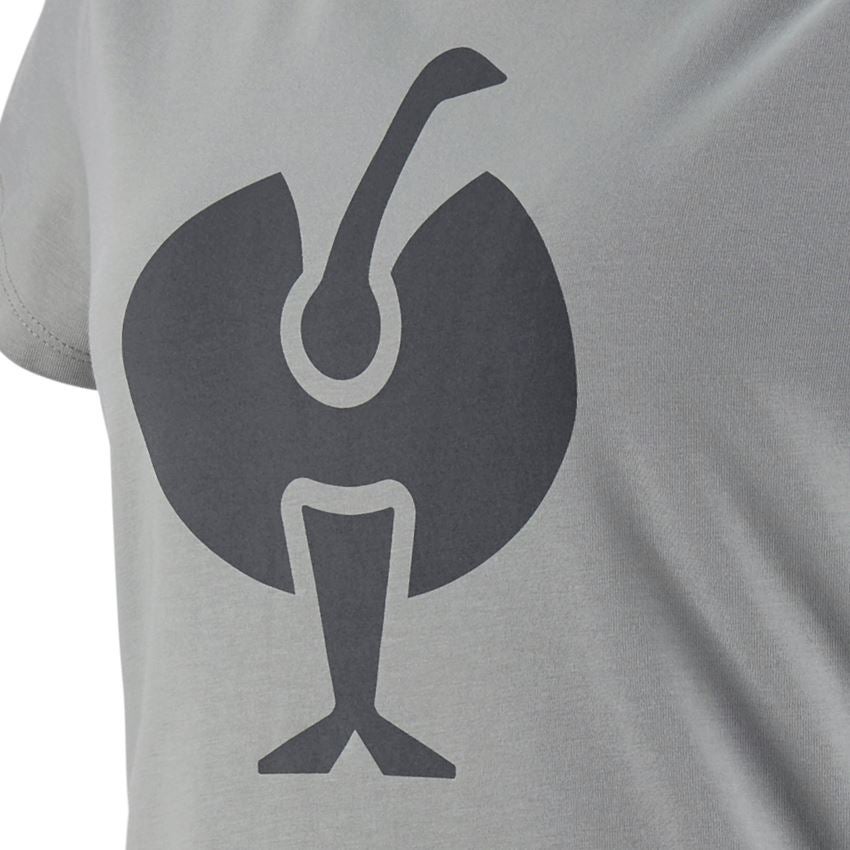 Bovenkleding: T-Shirt e.s.concrete, dames + parelgrijs 2