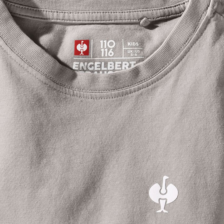 Bovenkleding: T-Shirt e.s.motion ten pure, kinderen + opaalgrijs vintage 2