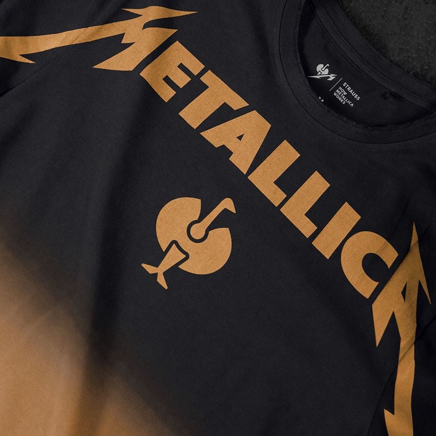 Samenwerkingen: Metallica cotton tee + zwart/roest 2