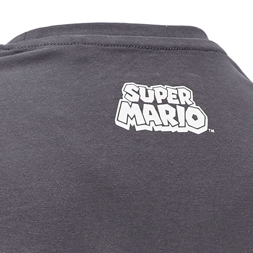 Bovenkleding: Super Mario T-shirt, heren + antraciet 2