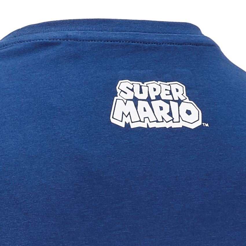 Bovenkleding: Super Mario T-shirt, heren + alkalisch blauw 2