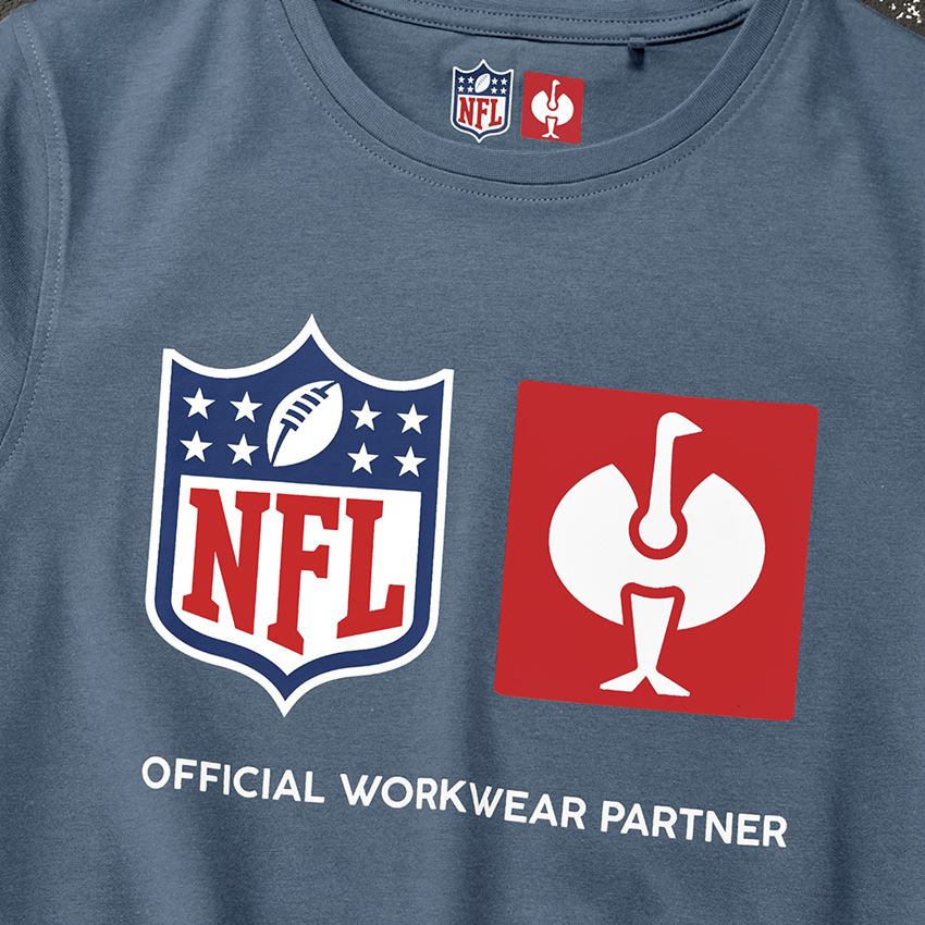 Samenwerkingen: NFL T-Shirt cotton, ladies + oxideblauw 2