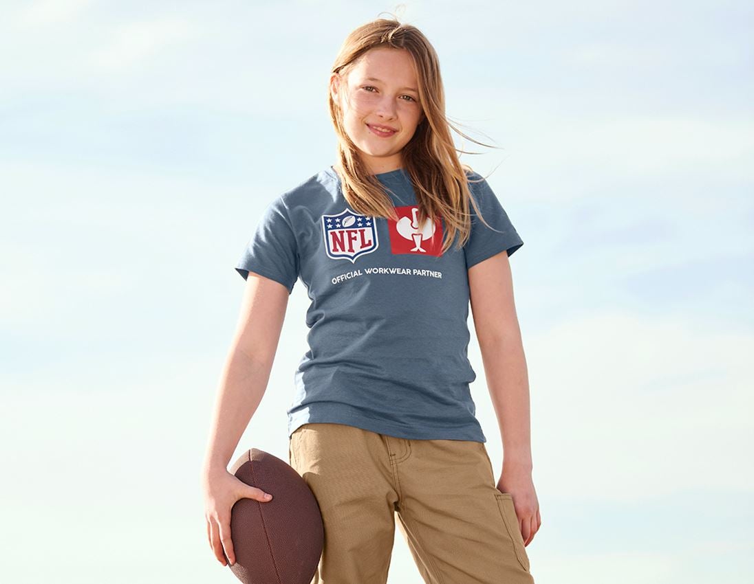 Kleding: NFL T-Shirt cotton, kids + oxideblauw