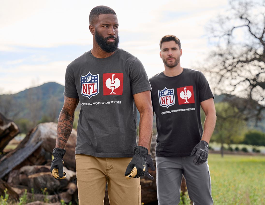 Bovenkleding: NFL T-Shirt cotton + carbongrijs 2