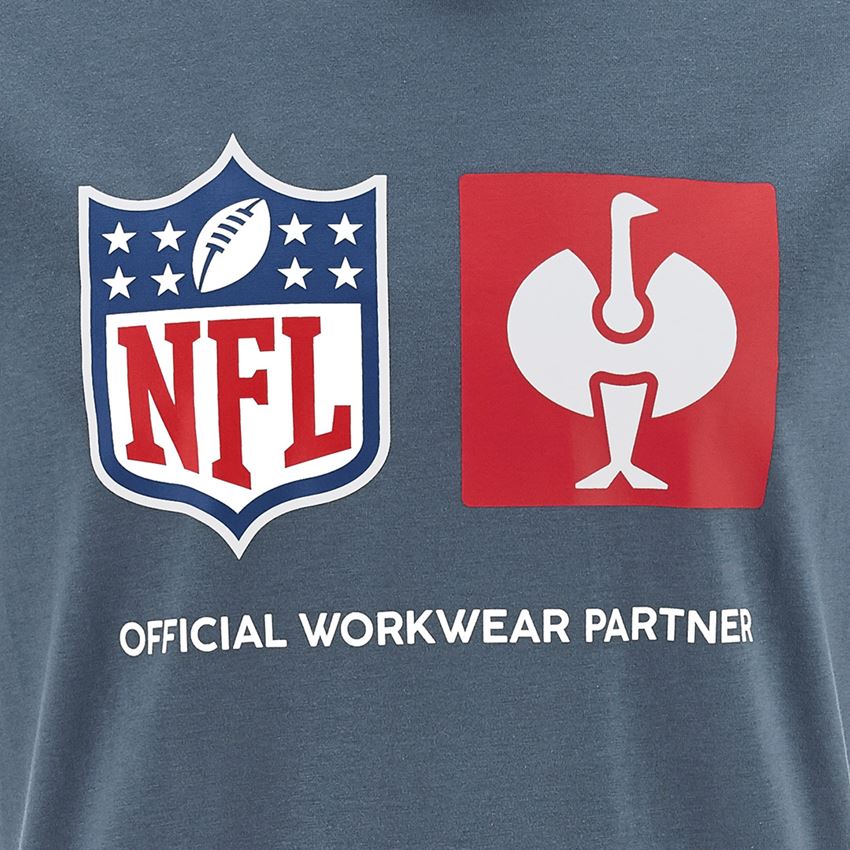 Samenwerkingen: NFL T-Shirt cotton + oxideblauw 2