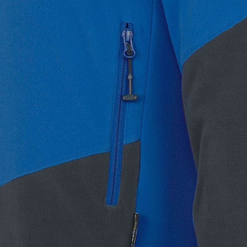 Bovenkleding: Fleece schipperstrui e.s.motion 2020 + gentiaanblauw/grafiet 2