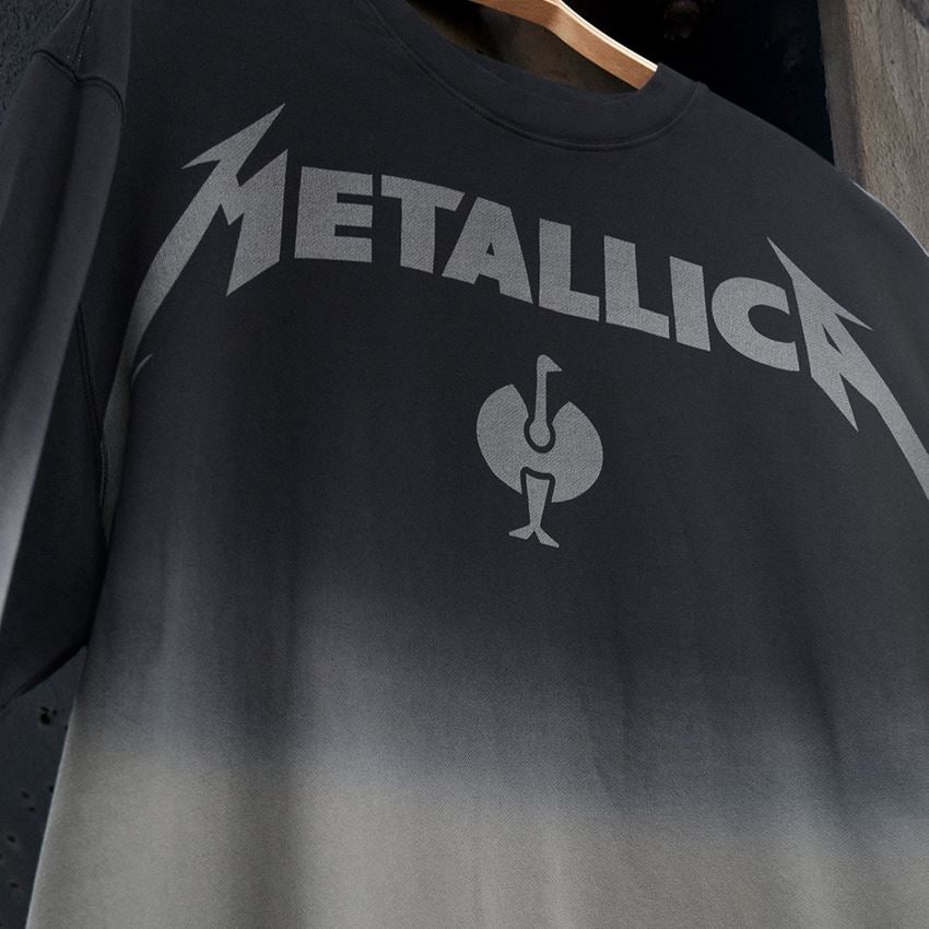 Samenwerkingen: Metallica cotton sweatshirt + zwart/graniet 2