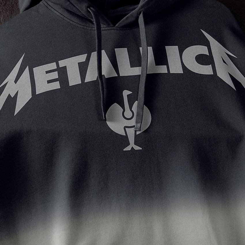 Samenwerkingen: Metallica cotton hoodie, ladies + zwart/graniet 2