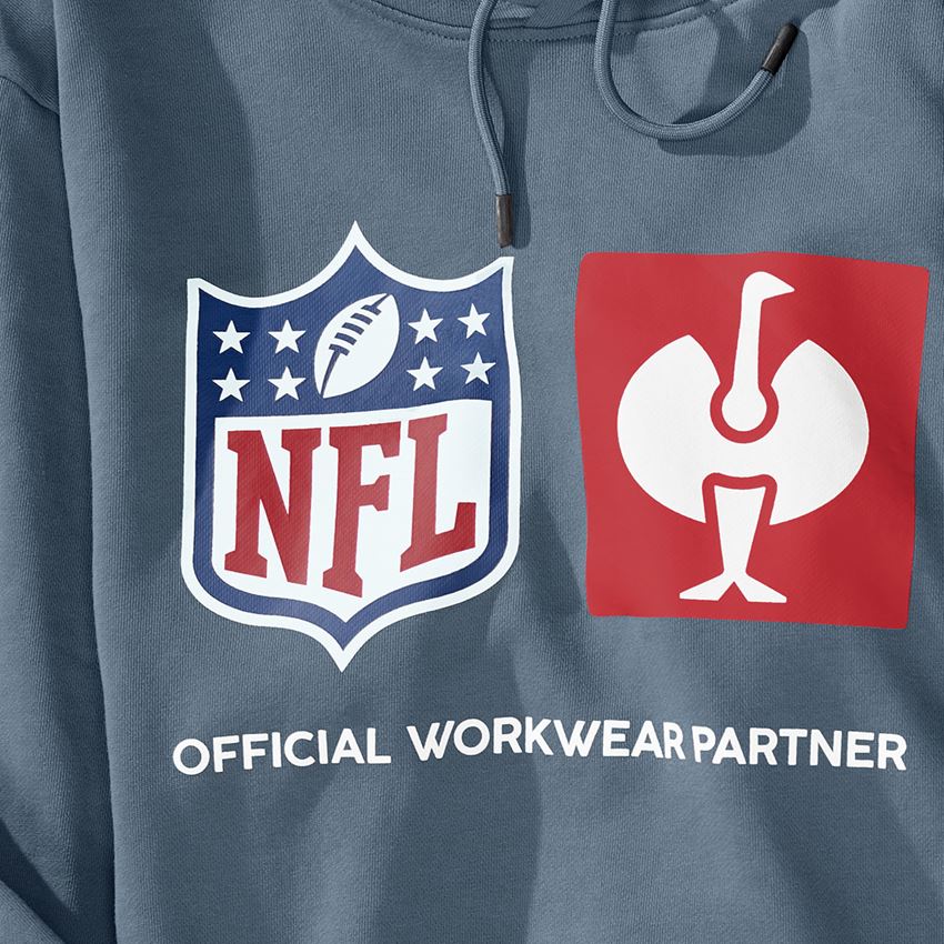 Bovenkleding: NFL Hoodie cotton + oxideblauw 2