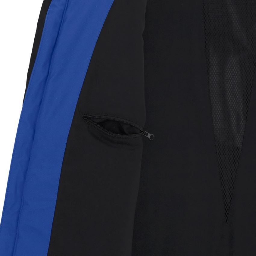 Werkjassen: Winter softshelljack e.s.vision + korenblauw/zwart 2