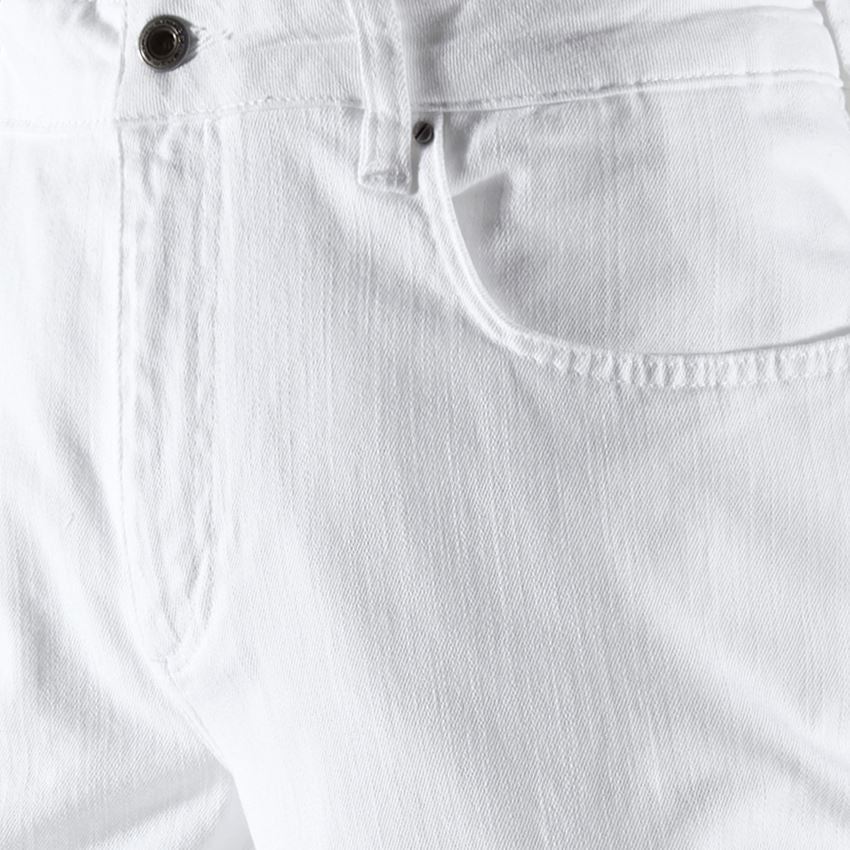 Werkbroeken: e.s. 7-pocket-jeans + wit 2