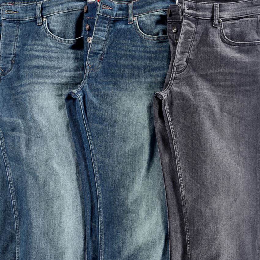 Werkbroeken: e.s. 5-pocket-stretch-jeans, slim + mediumwashed 2
