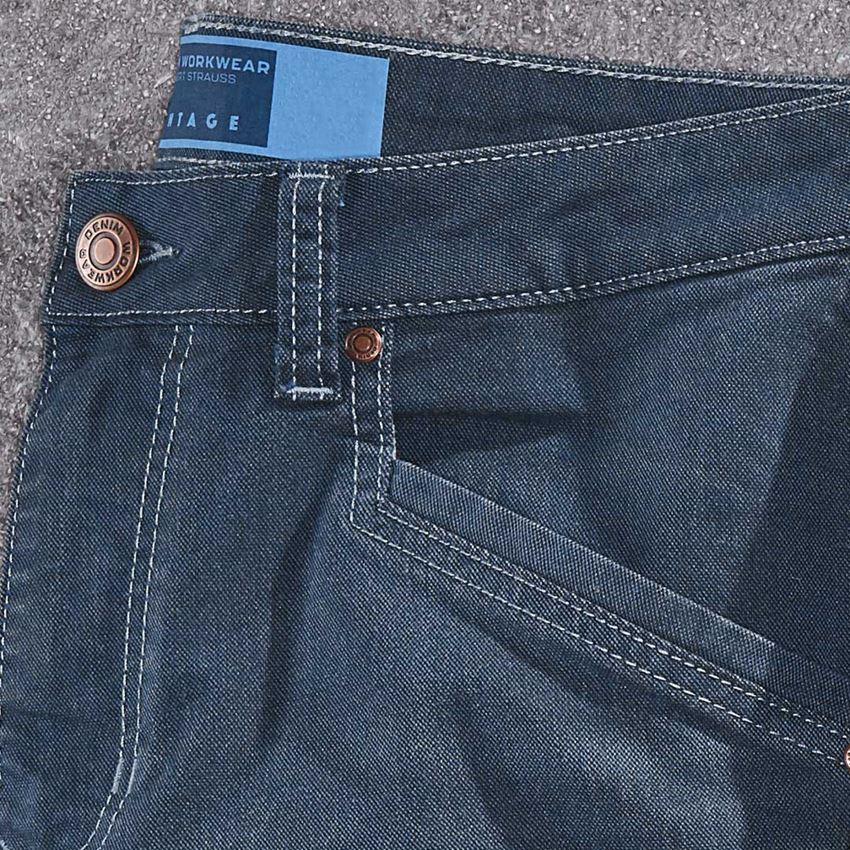 Werkbroeken: 5-pocket Broek e.s.vintage + arctisch blauw 2