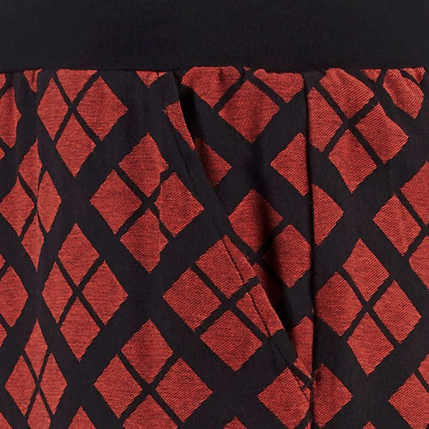 Accessoires: e.s. Pyjama Broek + strauss rood geruit 2