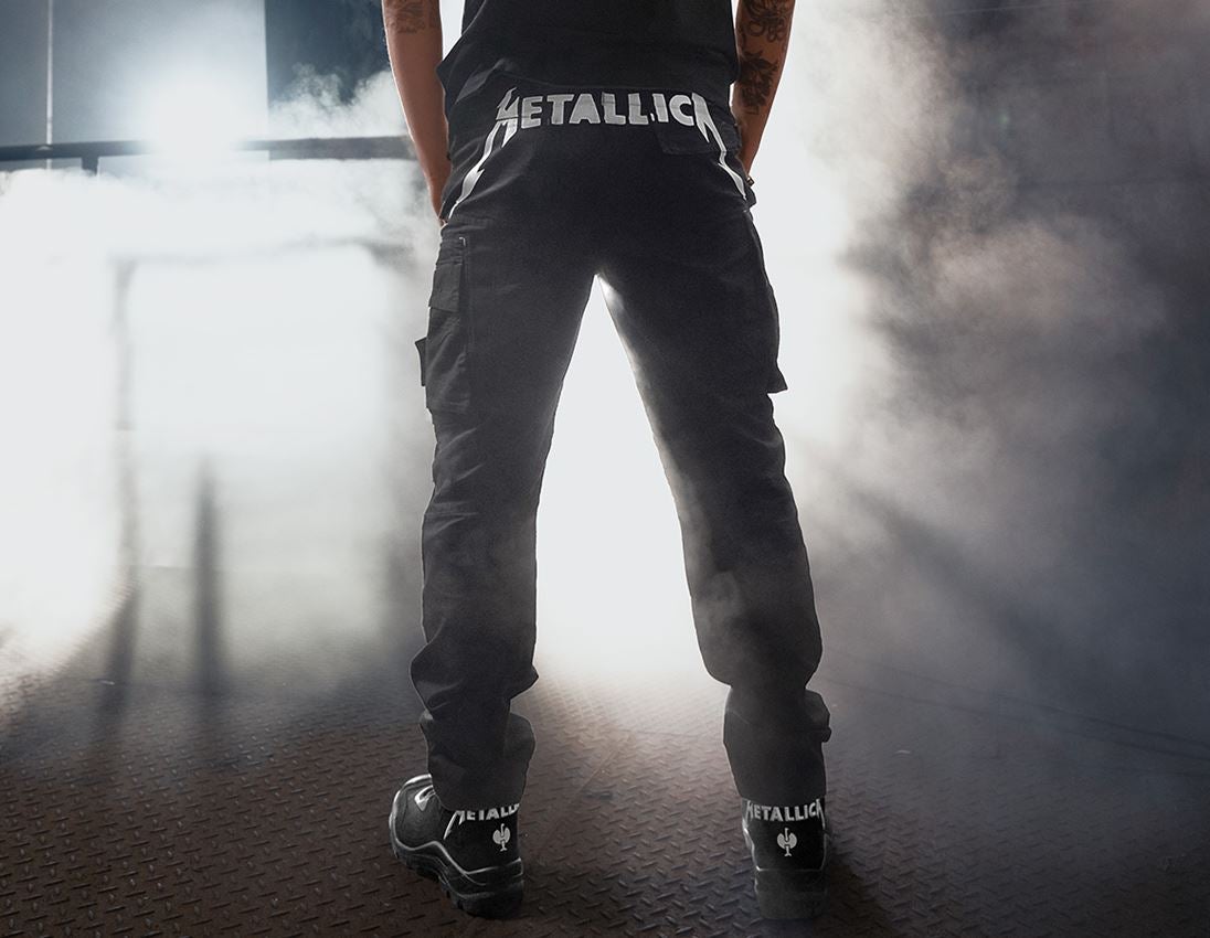 Werkbroeken: Metallica twill pants + zwart 1