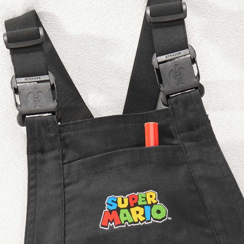 Samenwerkingen: Super Mario tuinbroek, kids + zwart 2