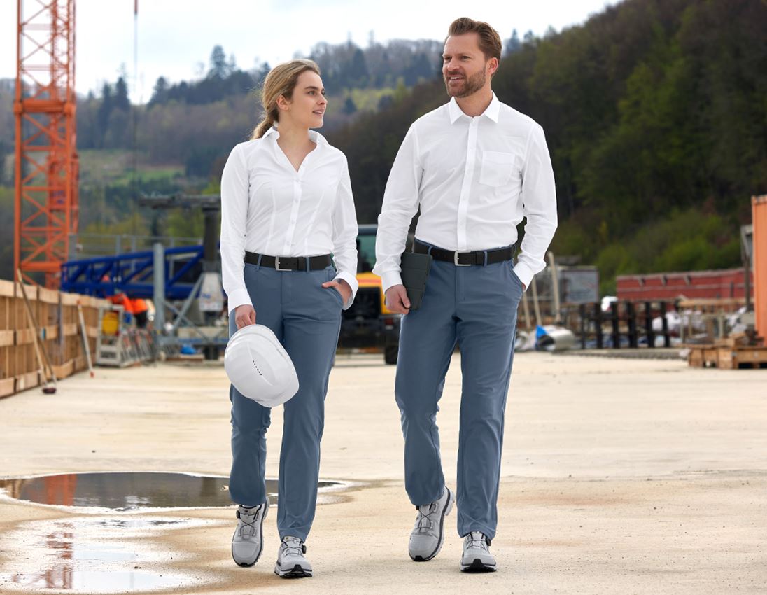 Werkbroeken: Werkbroek Chino e.s.work&travel + ijzerblauw 4