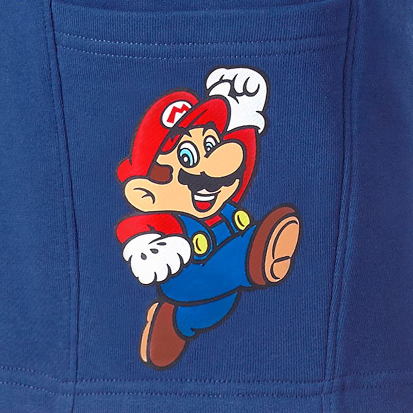 Kleding: Super Mario Sweat short, dames + alkalisch blauw 2